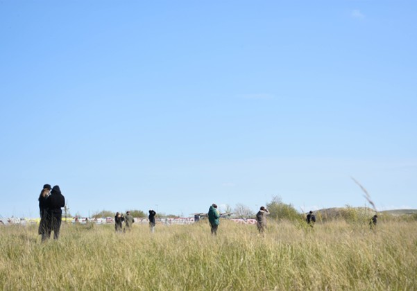 Sensory walk participants at Tunnelfabrikken, April 2024