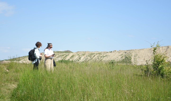 Sensory walk participants in Nordhavnstippen, May 2024